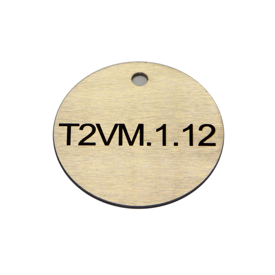 Laser Engraved 40mm Stainless Steel Valve Disc – totalindustrialengraving